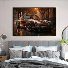 911 GT3 RS Car Generation Supercar Wall Arts Posters Canvas Painting for Room Office School Decoration Stuff Home Decor