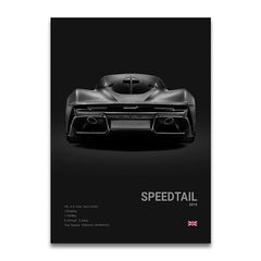 SENNA 720S ARTURA Canvas Wall Art Print Poster P1 765LT Supercar Decorative Painting Modern Home Decor Car Lover Gift Unframed