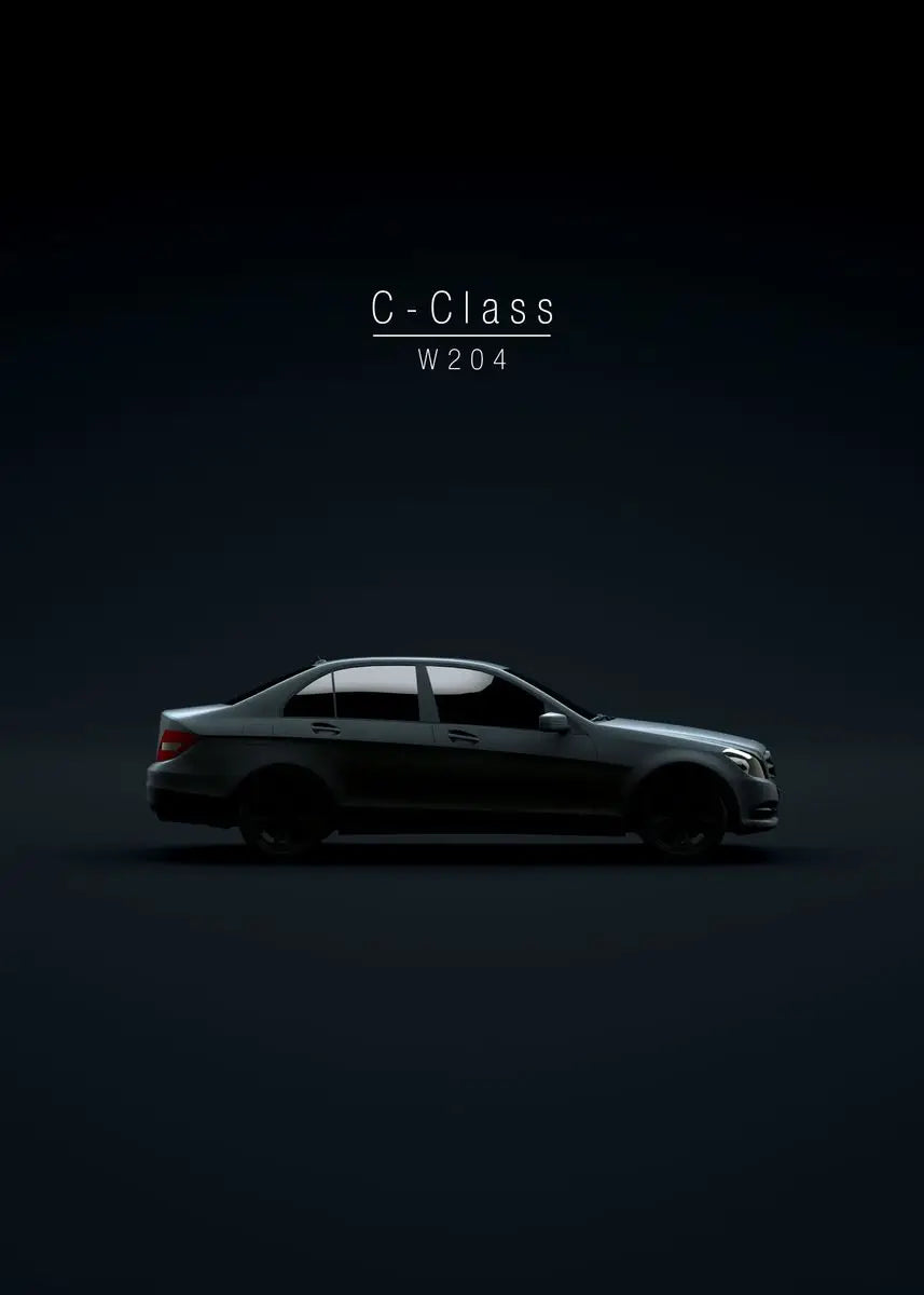World Famous Cars Canvas Poster