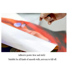 McLaren ES Supercar Self-Adhesive Wall Poster for Home & Office