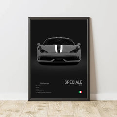 SF90 812C Canvas Wall Art Print Poster F50 F40 F80 Sports Car Decoration Painting Modern Home Decoration Painting Car Lover Gift