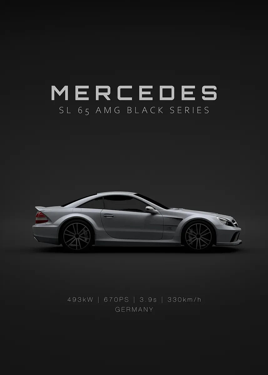 Mercedes-AMG GT & G63 Poster | Premium Automotive Wall Art