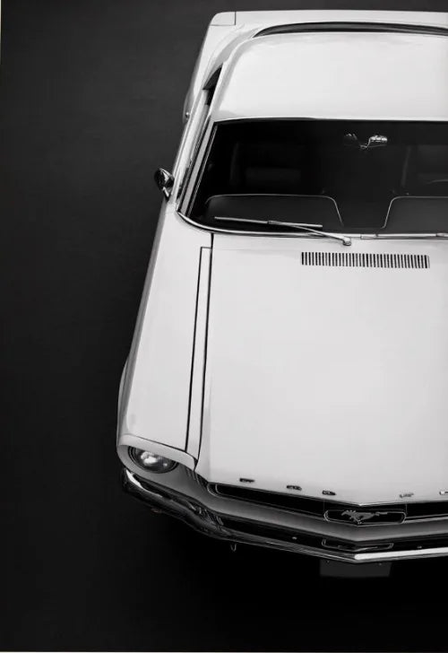 Retro Muscle Car Poster | Vintage Automotive Wall Art