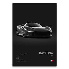SF90 812C Canvas Wall Art Print Poster F50 F40 F80 Sports Car Decoration Painting Modern Home Decoration Painting Car Lover Gift