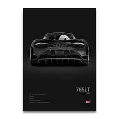 SENNA 720S ARTURA Canvas Wall Art Print Poster P1 765LT Supercar Decorative Painting Modern Home Decor Car Lover Gift Unframed