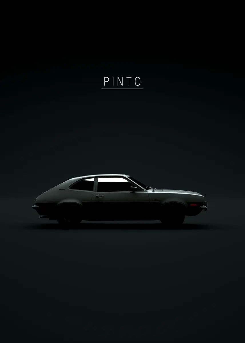 World Famous Cars Canvas Poster
