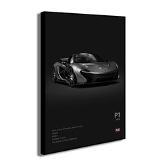 SENNA 720S ARTURA Canvas Wall Art Print Poster P1 765LT Supercar Decorative Painting Modern Home Decor Car Lover Gift Unframed
