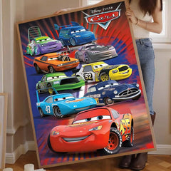 Cartoon C-Cars Classic Vintage Poster, Kawaii Wall Art Print