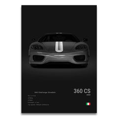 SF90 812C Canvas Wall Art Print Poster F50 F40 F80 Sports Car Decoration Painting Modern Home Decoration Painting Car Lover Gift