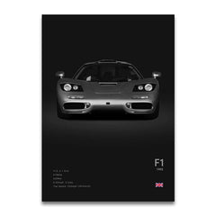 SENNA 720S ARTURA Canvas Wall Art Print Poster P1 765LT Supercar Decorative Painting Modern Home Decor Car Lover Gift Unframed