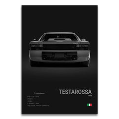 SF90 812C Canvas Wall Art Print Poster F50 F40 F80 Sports Car Decoration Painting Modern Home Decoration Painting Car Lover Gift