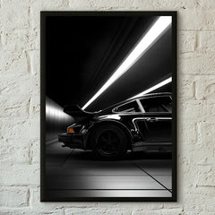 Now Black and White Luxury Car Photography Like Wall Art, HD Canvas Print Posters, Home, Living Room, Room Decoration