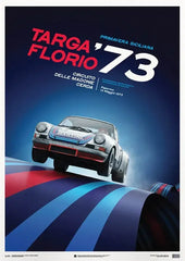 Retro Motorsport Poster , 911 & F1 Racing Canvas Wall Art
