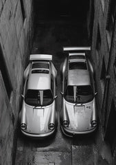 Classic 911 Alpine Drive Vintage Canvas Wall Art Poster