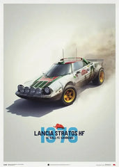 Retro Motorsport Poster , 911 & F1 Racing Canvas Wall Art