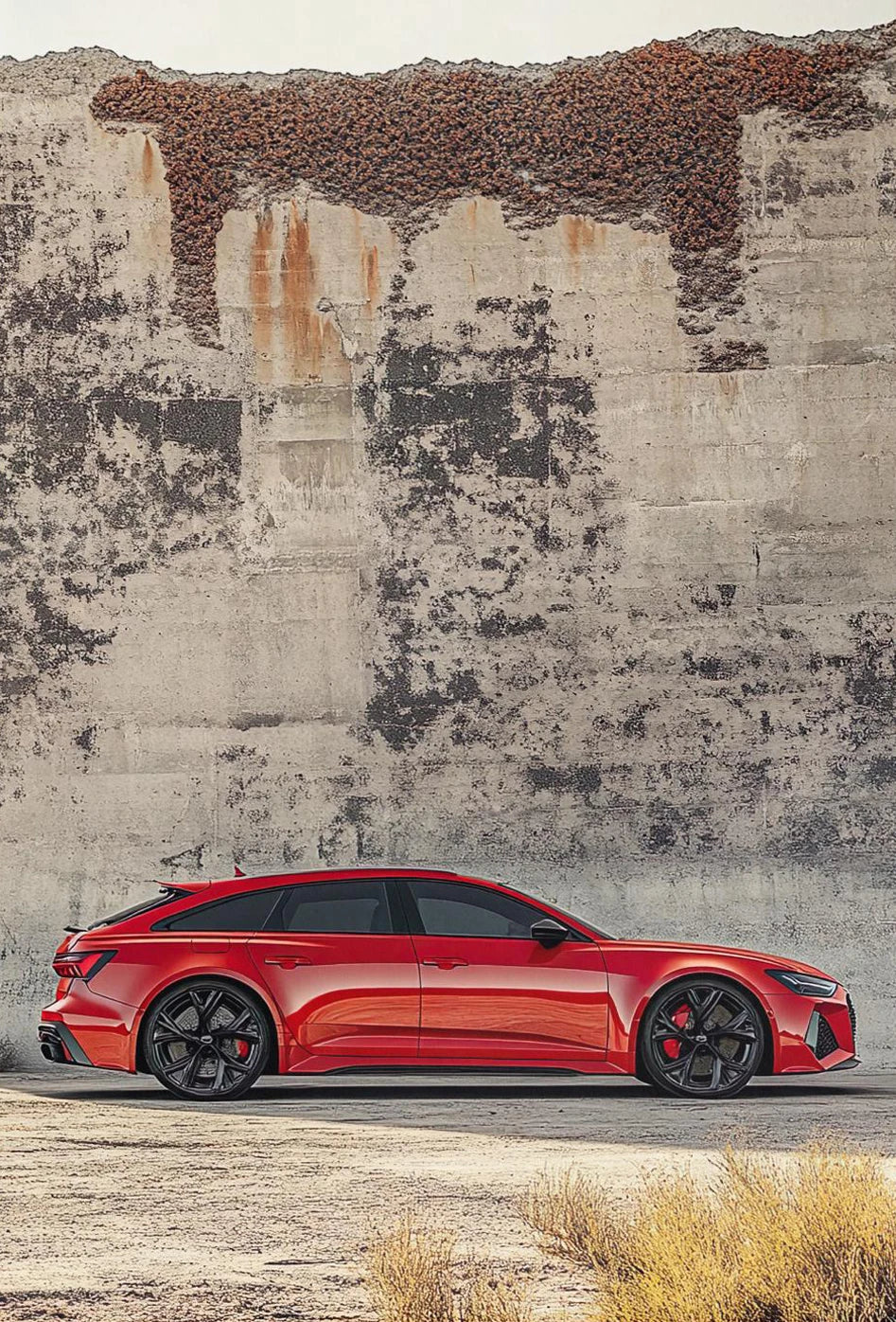 Audi Supercar Poster | Premium Automotive Wall Art