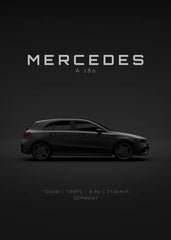 Mercedes-Benz AMG GT & G63 Canvas Wall Art Poster Print