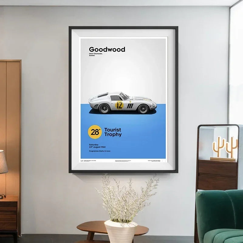 24 Heures Racing Poster | Motorsport Wall Art