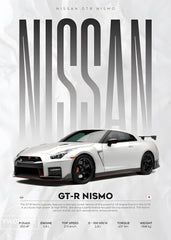 Famous Cars S14 F430 SF90 GTS AMG GT R34 F40 Poster Picture Canvas Painting Wall Art Home Decoration Print for Living Room Decor