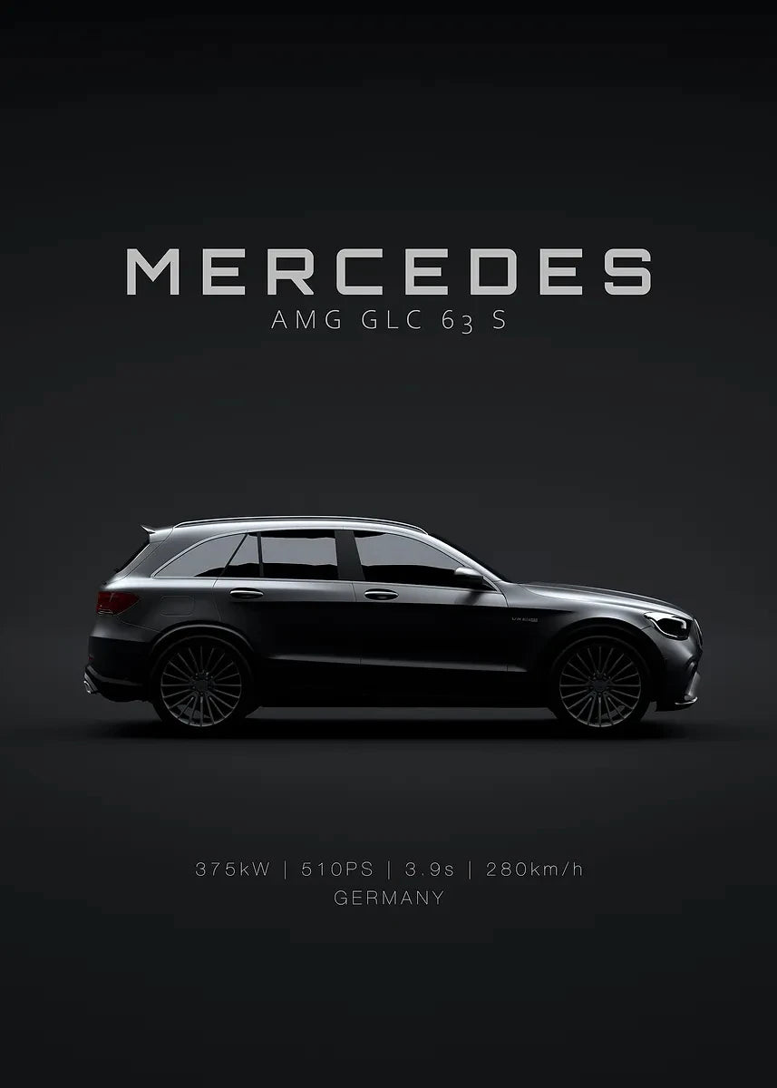 Mercedes-AMG GT & G63 Poster | Premium Automotive Wall Art