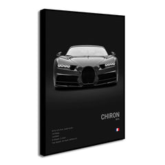 Supercar Canvas Poster, Modern Wall Art for Car Lovers