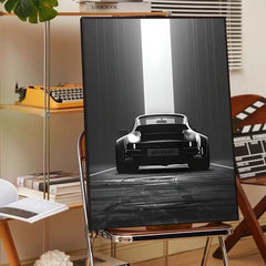 Now Black and White Luxury Car Photography Like Wall Art, HD Canvas Print Posters, Home, Living Room, Room Decoration