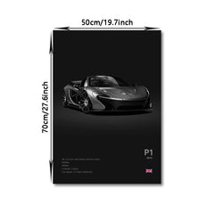 SENNA 720S ARTURA Canvas Wall Art Print Poster P1 765LT Supercar Decorative Painting Modern Home Decor Car Lover Gift Unframed