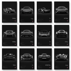 SENNA 720S ARTURA Canvas Wall Art Print Poster P1 765LT Supercar Decorative Painting Modern Home Decor Car Lover Gift Unframed