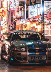 COOL Vintage Luxury Car Series Canvas Wall Art Poster Print
