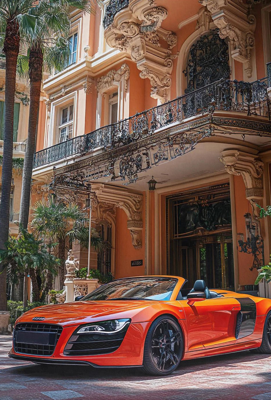 Audi Supercar Poster | Premium Automotive Wall Art