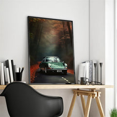 80S Japan Tokyo Neon Scenery JDM Cars Poster Aesthetics 911 Speed Cars Fuji Sakura Canvas Print Wall Art Home Fans Room Decor