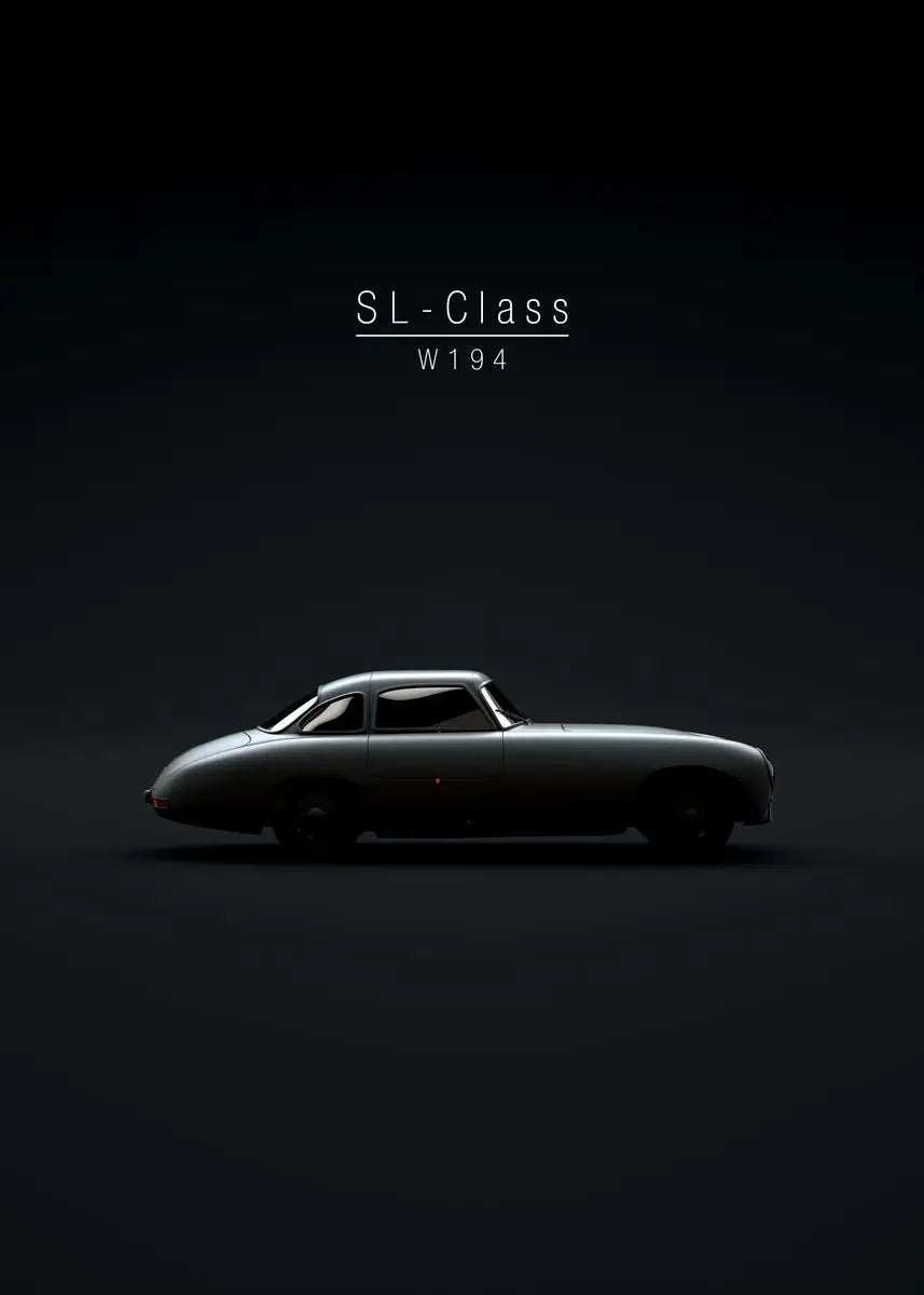 World Famous Cars Canvas Poster