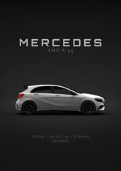 Mercedes-Benz AMG GT & G63 Canvas Wall Art Poster Print