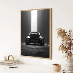 Now Black and White Luxury Car Photography Like Wall Art, HD Canvas Print Posters, Home, Living Room, Room Decoration