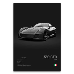 SF90 812C Canvas Wall Art Print Poster F50 F40 F80 Sports Car Decoration Painting Modern Home Decoration Painting Car Lover Gift