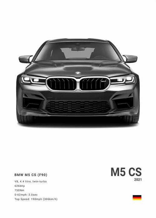 BMW M Series Canvas Print | Modern Car Wall Decor