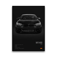 2-A1 Famous Cars G80 M3C Canvas Wall Art Print Poster E30 M3 Z8 Decorative Mural Modern Home Decor Birthday Gift Unframed