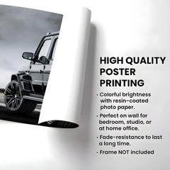 Black And White Luxury Car Vehicle Poster Woffity Simple Frameless Wall Sticker for Home Living Room Bathroom Decoration