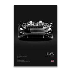 SENNA 720S ARTURA Canvas Wall Art Print Poster P1 765LT Supercar Decorative Painting Modern Home Decor Car Lover Gift Unframed
