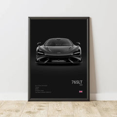 SENNA 720S ARTURA Canvas Wall Art Print Poster P1 765LT Supercar Decorative Painting Modern Home Decor Car Lover Gift Unframed
