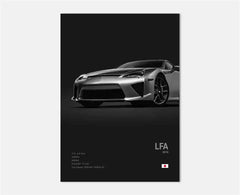 Pop Art Black Luxury Supercar Speed Poster Aesthetic Sports Car Gtr Ghost Canvas Painting Wall Art Mural Home Garage Room Decor