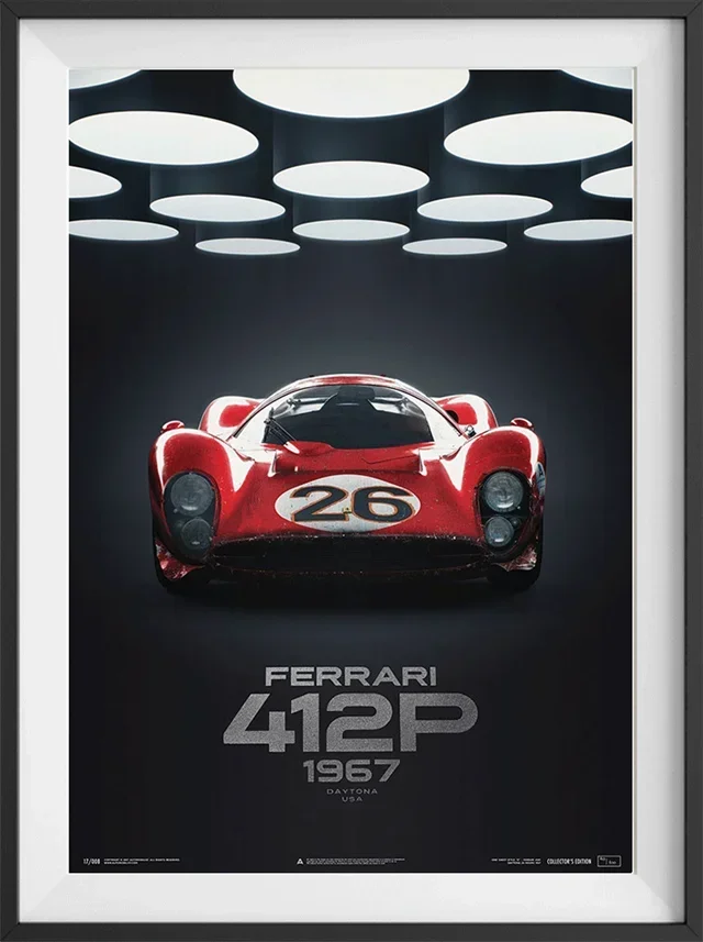 24 Heures Racing Poster | Motorsport Wall Art