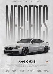 Famous Cars S14 F430 SF90 GTS AMG GT R34 F40 Poster Picture Canvas Painting Wall Art Home Decoration Print for Living Room Decor