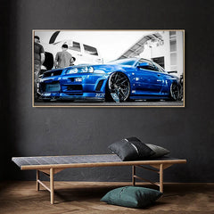 COOL Vintage Luxury Car Series Canvas Wall Art Poster Print