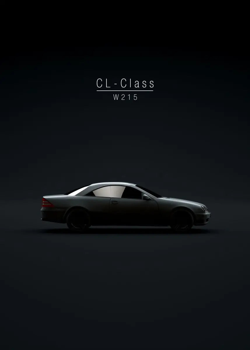 World Famous Cars Canvas Poster