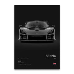 SENNA 720S ARTURA Canvas Wall Art Print Poster P1 765LT Supercar Decorative Painting Modern Home Decor Car Lover Gift Unframed