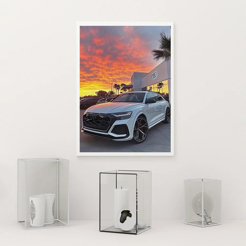 Audi Supercar Poster | Premium Automotive Wall Art