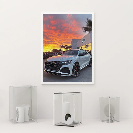 Audi Supercar Poster | Premium Automotive Wall Art
