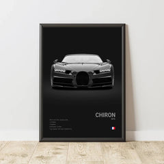 Supercar Canvas Poster, Modern Wall Art for Car Lovers