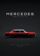 Mercedes-Benz AMG GT & G63 Canvas Wall Art Poster Print